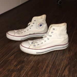 White High Top Converse